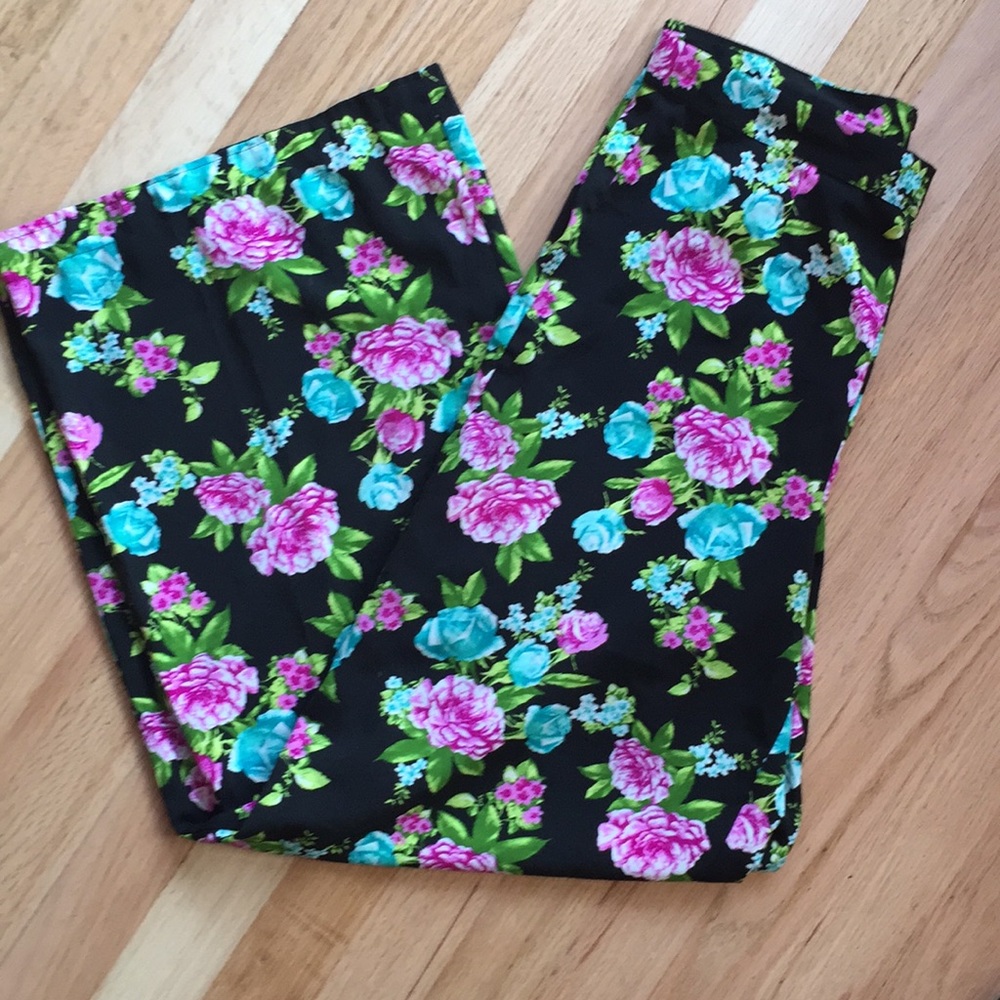 Forever 21 Floral Pants